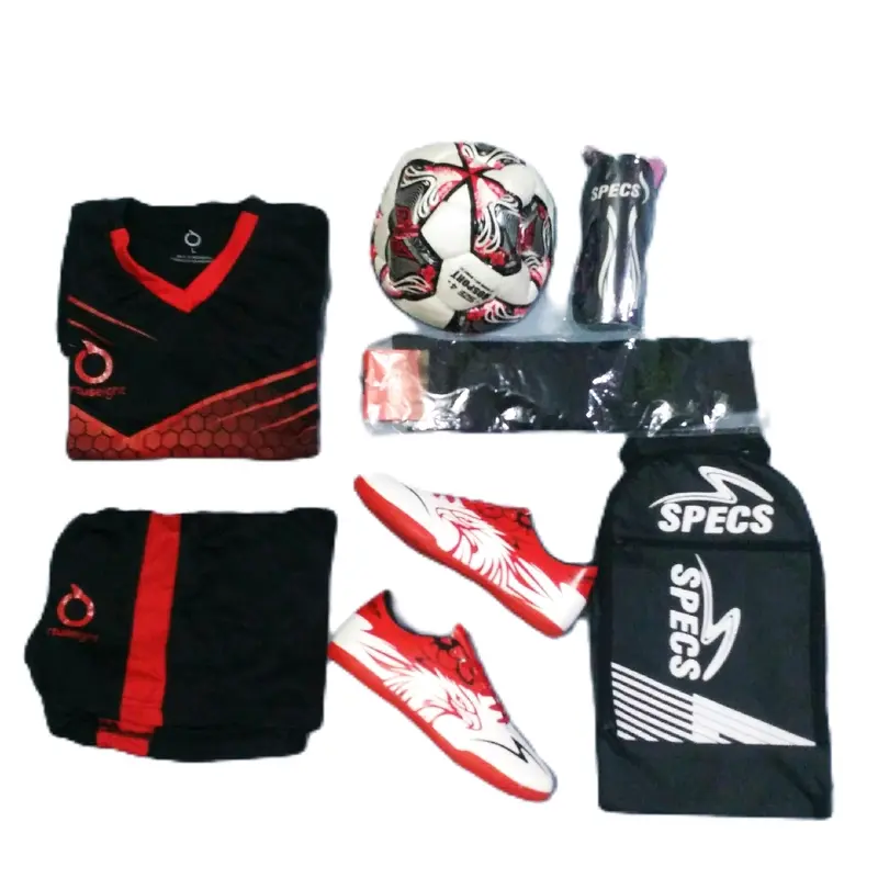 Promo Discon!!!Sepatu Futsal Anak SD Grda Paket Komplit+Bola 2
