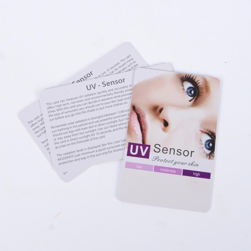 Thẻ Test Tia  UV, UVA, UVB, check ánh sáng tia cực tím có thể sử dụng nhiều lần (Mẫu 3)