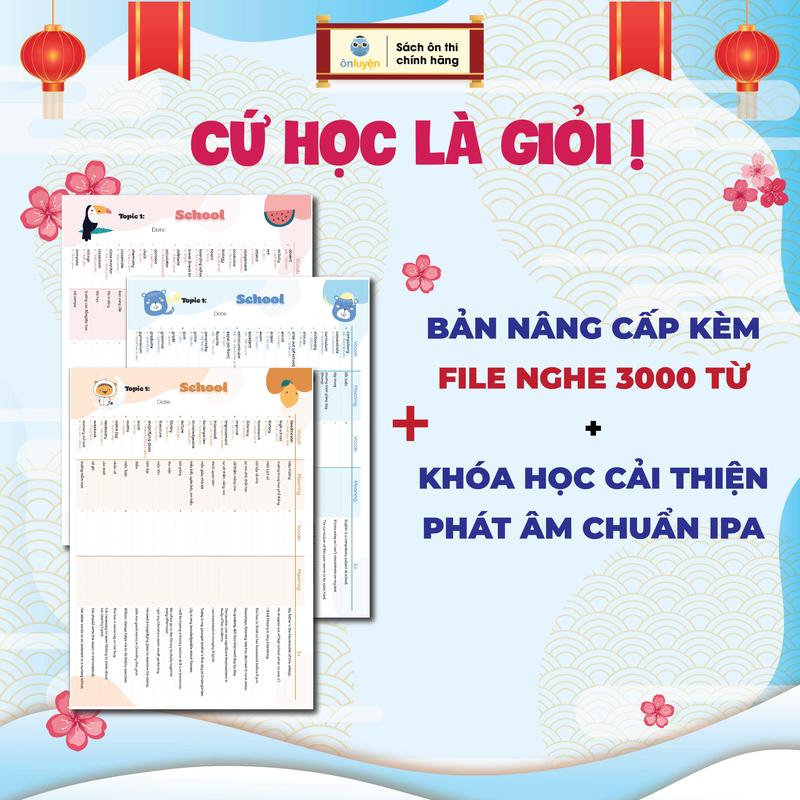 Set 150 tờ TAKENOTE 3000 từ vựng Tiếng Anh theo chủ đề thông dụng nhất - Nhà sách Ôn Luyện
