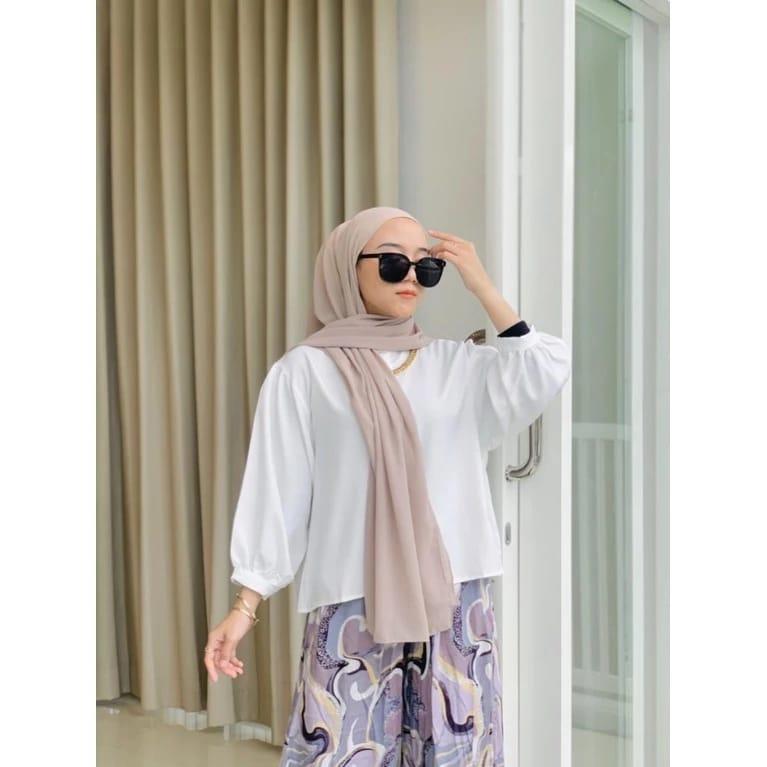 Nararya Hijab Pashmina 2in1 Instan Turkey Cepol // Pashmina Instan Iner Turki 2in1 4