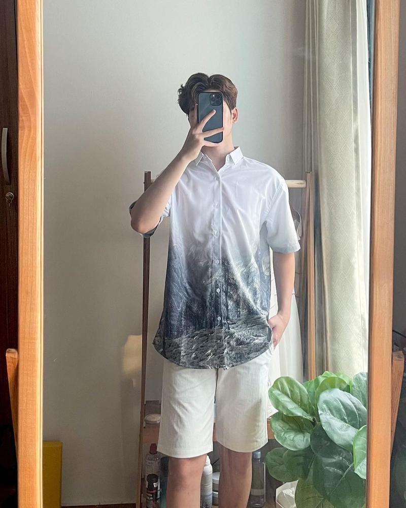 Product Introduction of Quần Short Nam Basic TÓM Fullbox, chất kaki co giãn thoải mái, mịn, mát, không nhăn không xù. Menswear Quần Lửng 1