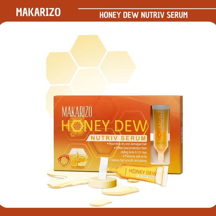 Promo Makarizo Professional Honey Dew Nutriv Serum 5x5ml Serum Rambut - Nutriv Serum 5x5ml, Makarizo No Box - Kota Administrasi Jakarta Barat - Tanina 0fficial
