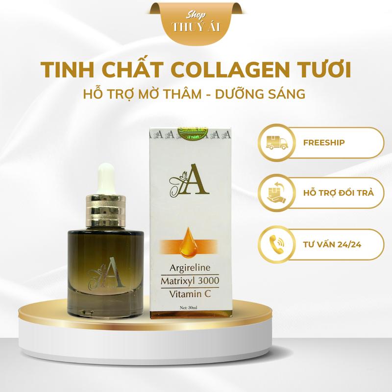 Serum Tinh Chất Collagen - Hỗ Trợ Dưỡng Trắng Da - Hỗ trợ giảm vết thâm mụn