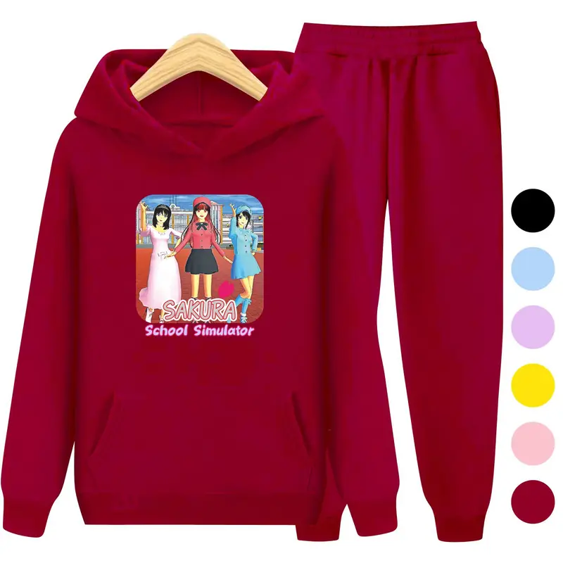 Setelan Anak Sakura SchooL Simulator / sweater Hoodie Anak dan Remaja Murah 1