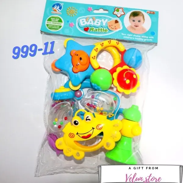 Combo túi lục lạc 7 món cho bé