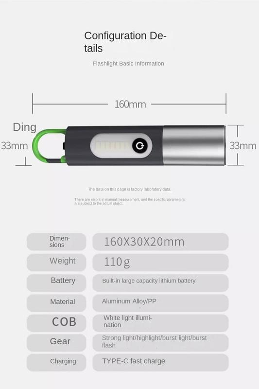 Product Introduction of Strong Light Flashlight USB Charging Light Super Bright Long-range Flashlight Mini Portable Flashlight Multifunctional Outdoor Light Outdoor Camping Light 26