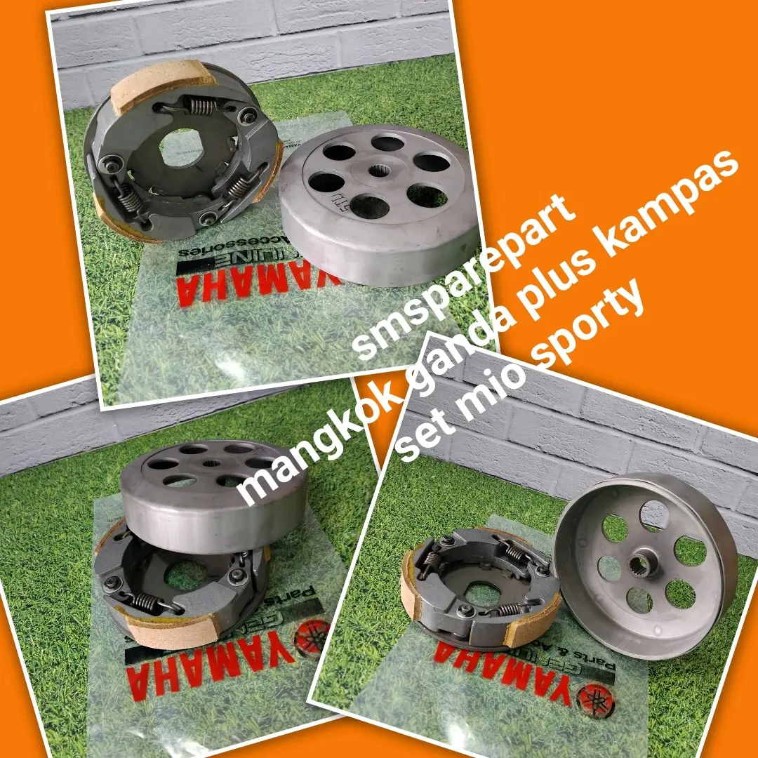 mangkok ganda plus kampas set Mio Yamaha motor Mio sporty Mio smile nouvo Fino Mio soul karbu 5tl Kopling Motorcycle