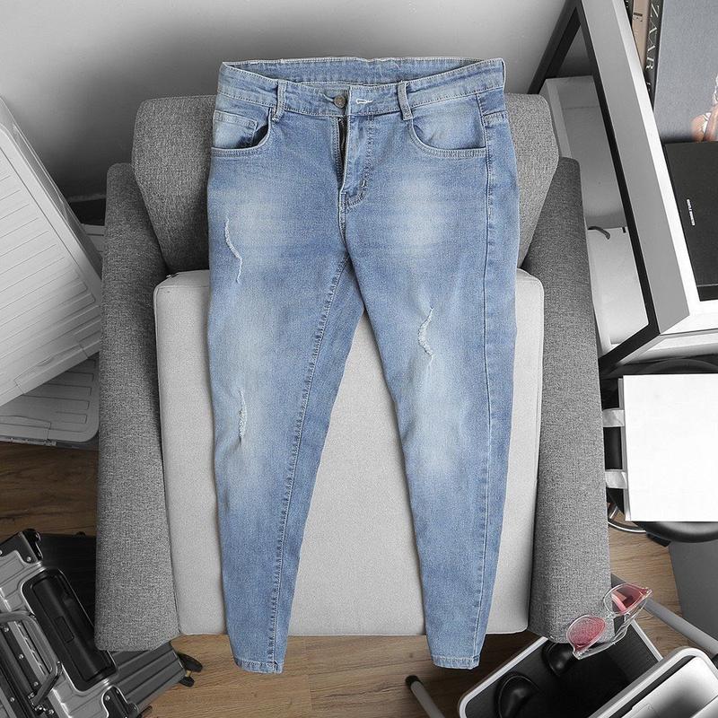 Quần jean nam cao cấp vải jean co giãn 4 chiều cực đẹp form ôm dáng skinny chuẩn size_JEANEP1986 Menswear Pants 2
