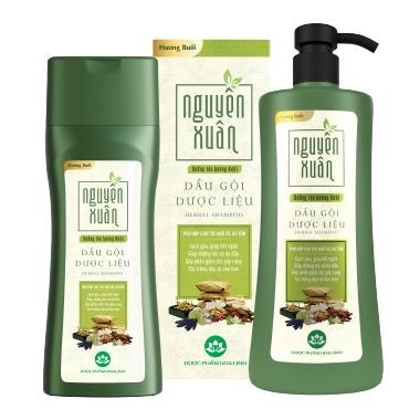 dầu gội dược liệu nguyên xuân hoa linh xanh (c/200ml)