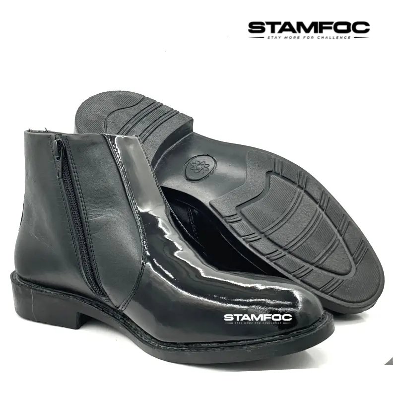 Johnson Kasut Brogue Kasut GD Lelaki Half Shine Tugas Am Tactical