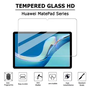 For Huawei MatePad 11/SE 11/SE 10.4/11.5/11.5S/Air11.5 Tempered Glass Anti Gores Kaca Bening Premium Screen Protector