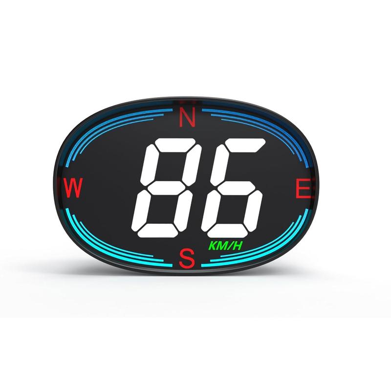 GPS Speedometer Heads Up Display Hud LCD Display with Overspeed Driving ...