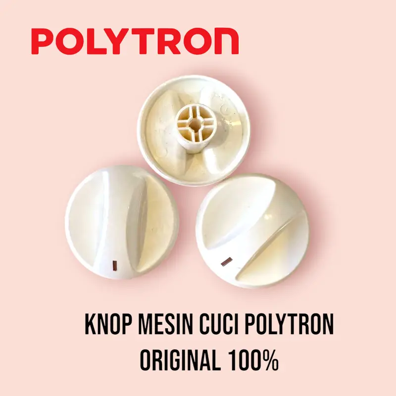 KNOP PUTERAN MESIN CUCI POLYTRON ORIGINAL 100% ASLI 0