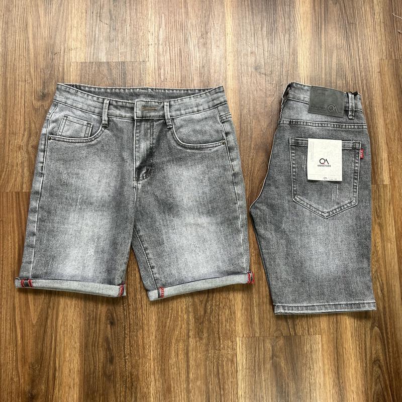 Quần Short Jean Nam Co Giãn Cao Cấp Form Dáng Cực Chuẩn Đủ Size 28 - 36