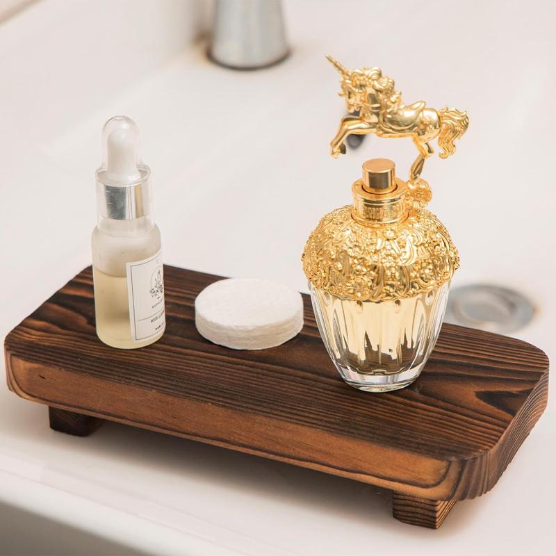 Product Introduction of Wooden Soap Holder, Modern Wooden Storage Tray, Vanity Tray, Home Organizer for Bathroom Kitchen Counter Decor 16