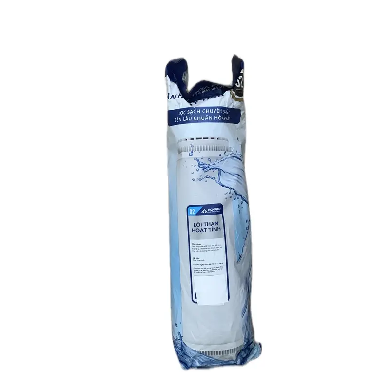 (Tặng tay công mở ) Bộ 5 lõi lọc nước Hoà Phát bao gồm 3 lõi 1 , một lõi 2 than hoạt tính , lõi 3 PP 1 micromet dùng thay thế cho máy lọc nước RO sử dụng cốc lọc 10 inch, chức năng lọc tạp chất rong rêu bùn đất, mùi màu không tốt trong nước 6