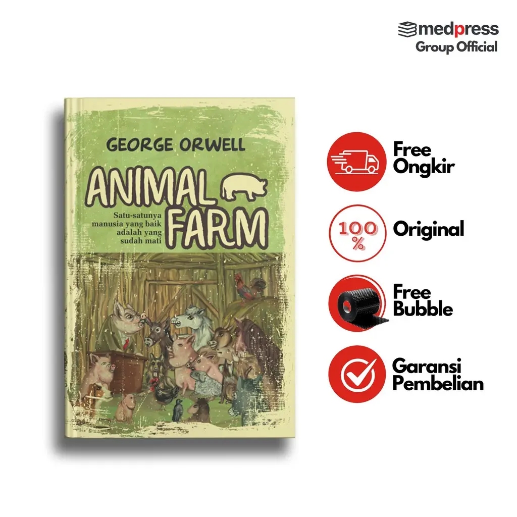 Buku Animal Farm - Goerge Orwell (Penerbit Narasi/Original)