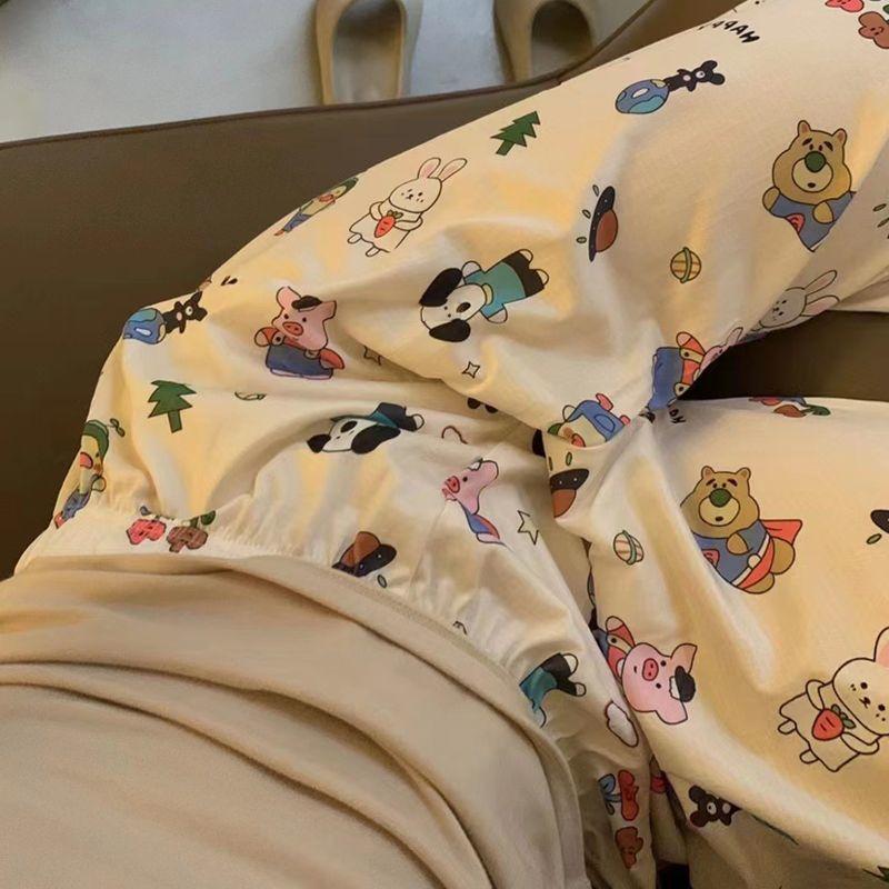 Product Introduction of Quần Ngủ Hoạt Hình Nhật Bản, Phong Cách Hello Kitty Ins, Quần Chống Muỗi Sớm Cho Nữ Sinh, Quần Thường Ngày Ký Túc Xá Dễ Thương, Quần Đi Bộ Women Áo Top 25