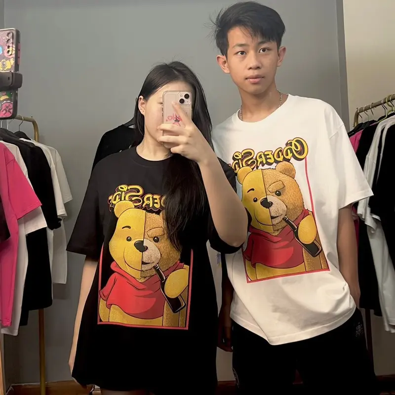 Áo Thun UNISEX ODDER SIDE Cotton Nam Menswear Cổ Tròn 5