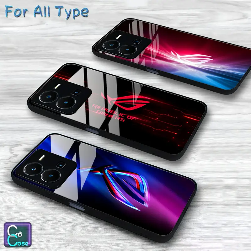 Softcase Kaca Acrylic (C40) For All Type O*po R*alme - V*vo - R*dmi - S*msung - Iph*ne - I*finix Softcase Kilau untuk Semua Tipe Hp case casing Glossy Hardcase 0