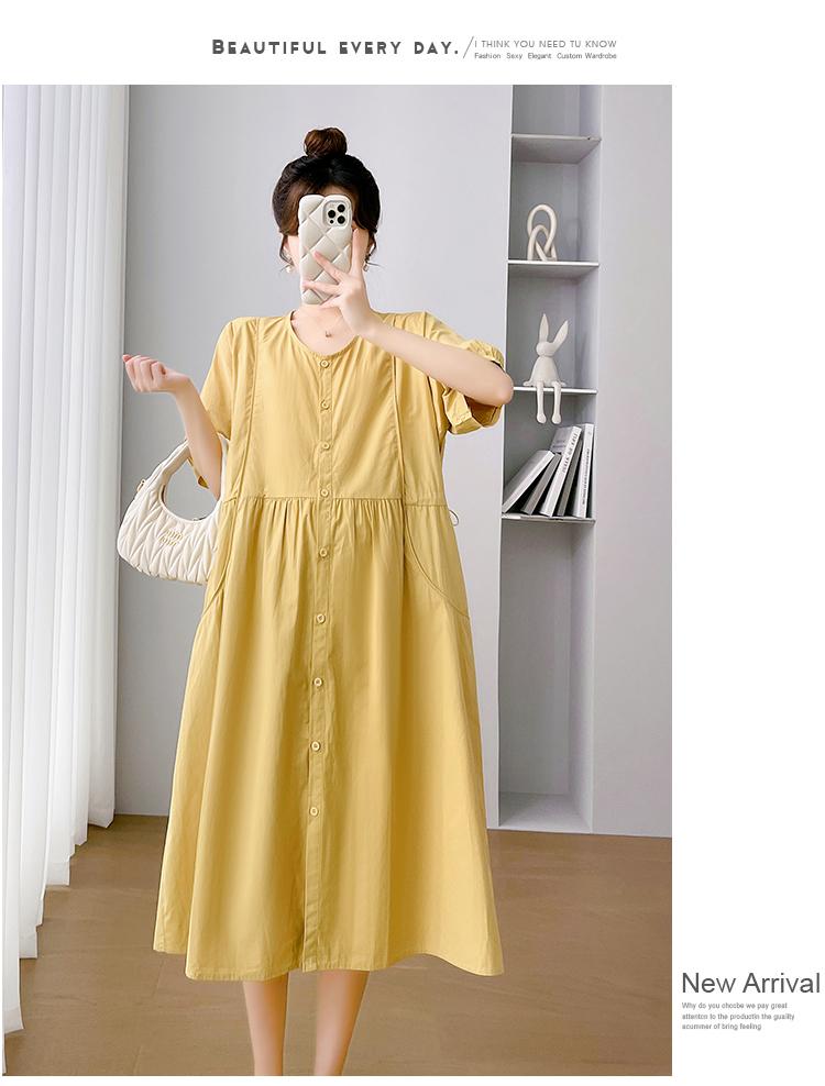 Product Introduction of E69041# Pregnant Women Dress Korean Fashion Womens Dresses Stylish Summer Slim New Arrival Casual Dress Dress Pregnant 16