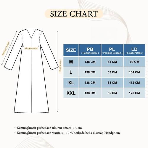 [New Promo] Abaya Qonita Payet Premium Gamis Muslim Anti UV Abaya Mesir Terbaru 2025