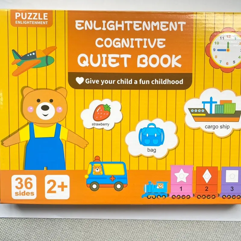 Combo 2 Bộ ghép hình bóc dán Toán học cho bé 4