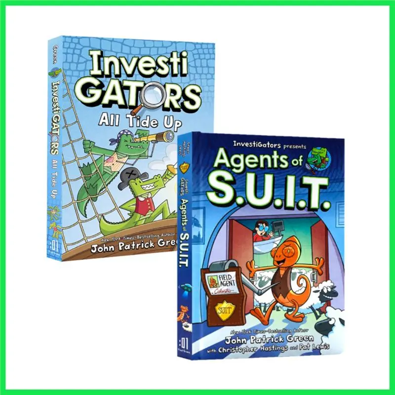 original 【Ready Stock】Investigators: All Tide Up: #7 /Agents Of SUIT Hardcover Comics， Mysteries & Detective Stories For Children