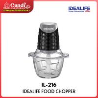 Gambar IDEALIFE - ELECTRIC CHOPPER - PENGGILING LISTRIK 1.2L - IL-216 - 1,2 L dari CANDI ELEKTRONIK Kota Surakarta 1 Tokopedia
