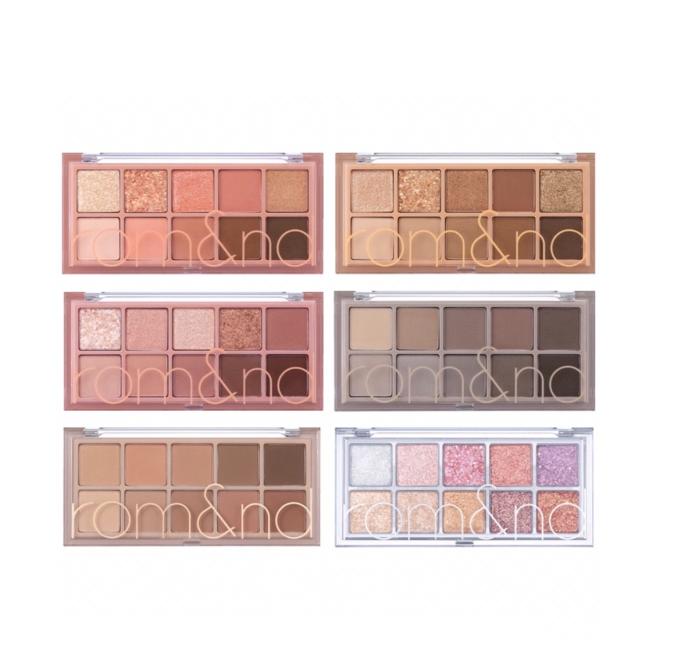 Bảng Phấn Mắt 10 Ô Lấp Lánh Romand Better Than Eye Palette phấn mắt romand