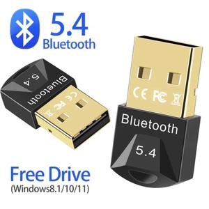 USB Bluetooth 5.4 5.3 Dongle Penerima Bluetooth, BT01, Serasi dengan Komputer, Sesuai untuk Pembesar Suara, Tetikus, Papan Kekunci, Pemancar Audio Muzik Office