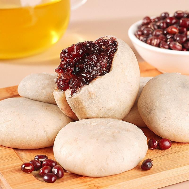 Bánh Nướng Đậu Đỏ Gạo Lứt Khoai Mỡ Hộp 450g Vị Ngọt Tự Nhiên - Đồ Ăn Vặt Nhà Họ Chu 6