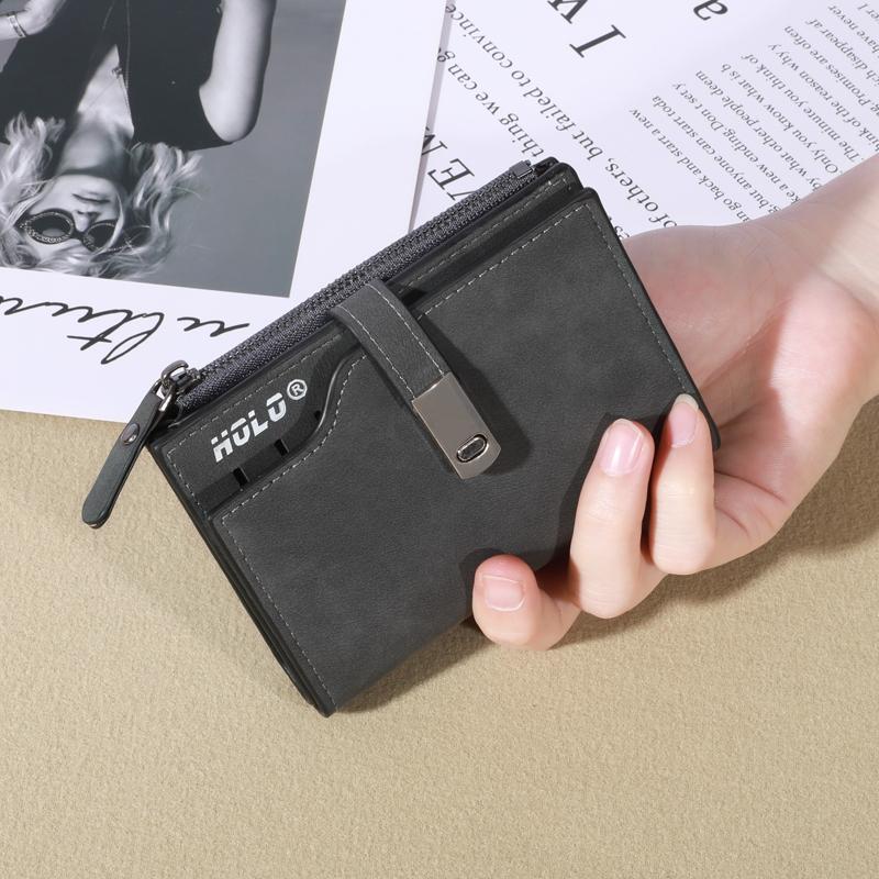 Ví đựng thẻ đa năng Unisex, ví quẹt chống trộm, ví gấp, nhiều ngăn đựng thẻ, dễ dàng mang theo