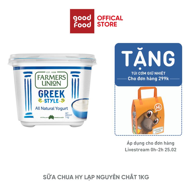 [Đoán Giá Săn Deal] Sữa Chua Hy Lạp Greek Yogurt Farmers Union nguyên chất