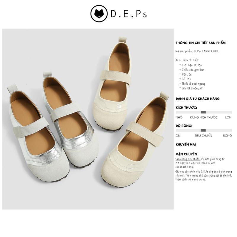Product Introduction of Giày búp bê nữ da lộn LAMMI CUTIE SHOES  mã SN02  cao cấp. 11
