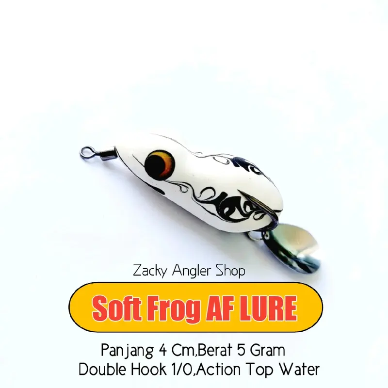Soft Frog Af Lure 4 Cm Umpan Casting Gabus 3