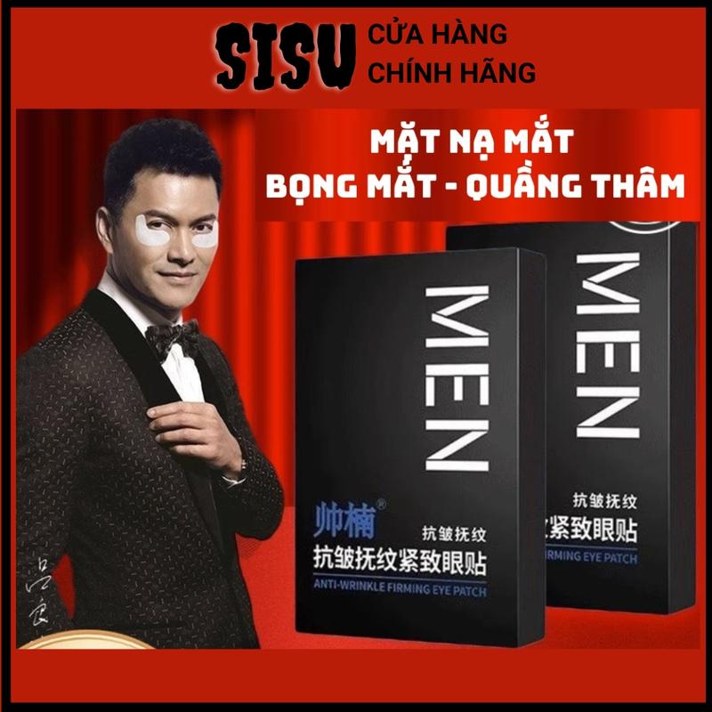 Miếng dán quầng thâm bọng mắt hộp 5 cặp (10 miếng) dùng cho nam nữ SISU COSMEICS Skincare