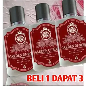(( BELI 1 DAPAT 3 )) PARFUM AURA GARDEN OF ROSES EAU DE PARFUM Sundawa Perempuan Perempuan