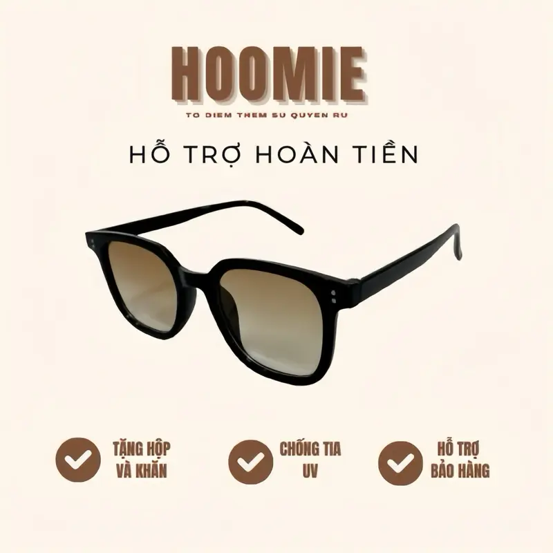 Kinh râm nam nữ  Unisex cân mọi khuôn mặt nhà HOOMIE.