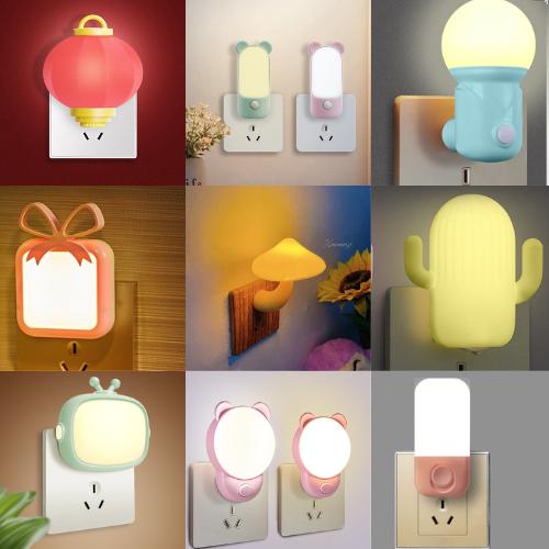  Đèn ngủ cắm hình nấm Đầy màu sắc  Đèn trang trí   Tiết kiệm điện năng 