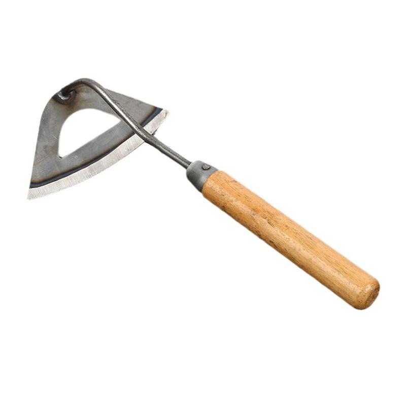 Product Introduction of Traditional Garden Hoe Handheld Weeding Garden Rake For Garden Gardening Tools Small Hoe Y9M7 25
