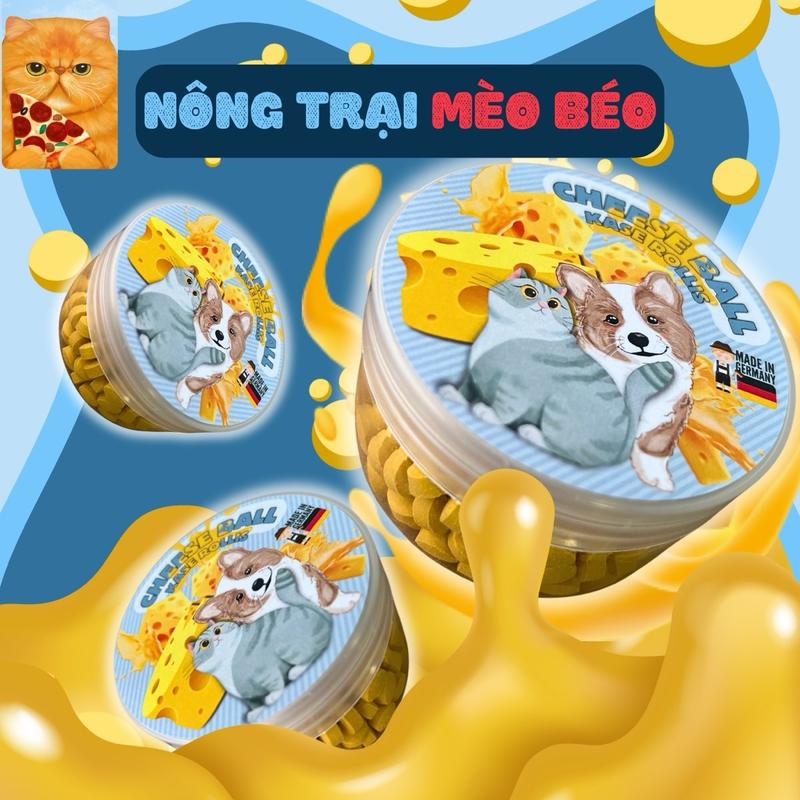 Chính Hãng Viên Phô Mai Thơm Béo Dòng Cao Cấp Nhập Từ Đức Giúp Chó Mèo Béo Ú Tăng Nọng