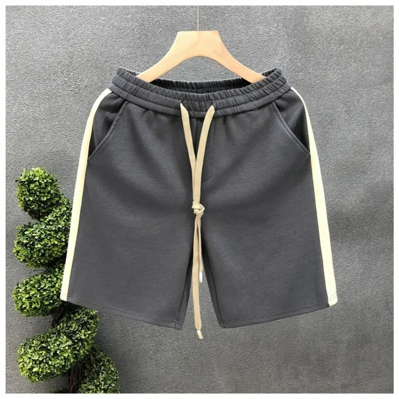 Quần đùi thời trang nam cao cấp, quần short nam chất vải umi thoáng mát 5