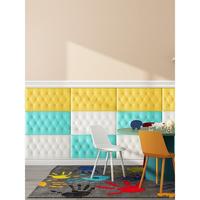 Gambar Donmi - Wallpaper Pelindung Dinding Foam Headboard Tebal 10mm untuk Bayi | Busa Empuk Peredam Benturan, Aman untuk Anak | Guard Pinggir Kasur & Kepala Tempat Tidur, Mudah Dipasang, Cocok untuk Kamar Bayi & Anak - putih dari Donmi store Kab. Tangerang 3 Tokopedia