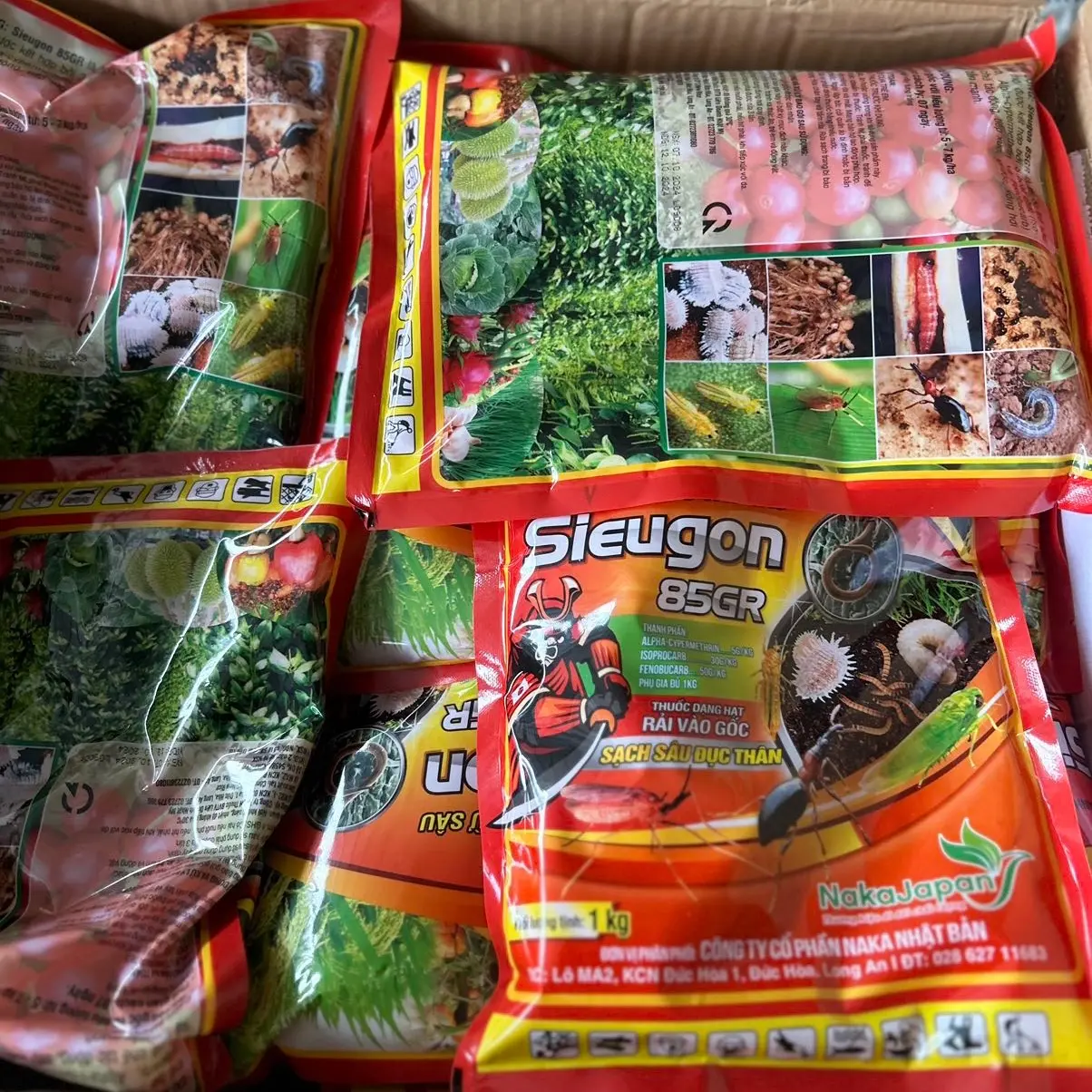 Sieugon: Rãi sâu đục thân, đuông dừa, muỗi hành