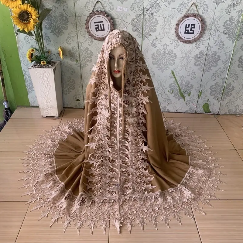 MUKENA MAHARANI PRINCESS RENDA MILO MUKENA RENDA FULL KD 7