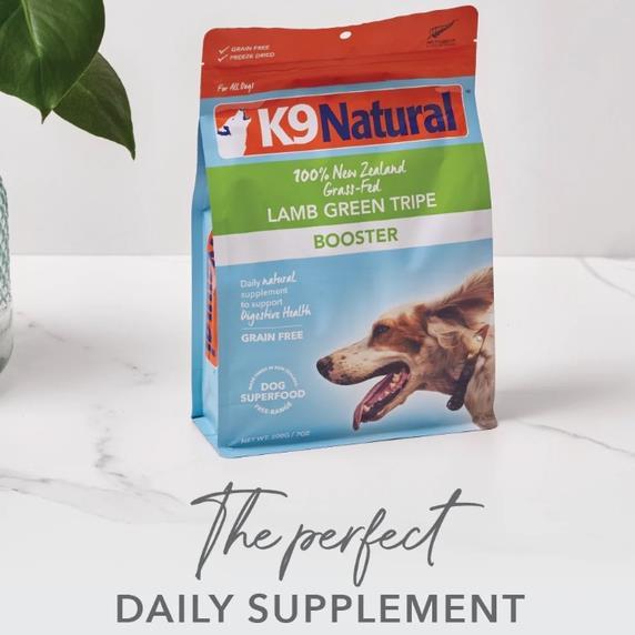 Product Introduction of original K9 Natural Lamb Green Tripe FreezeDried Booster 5
