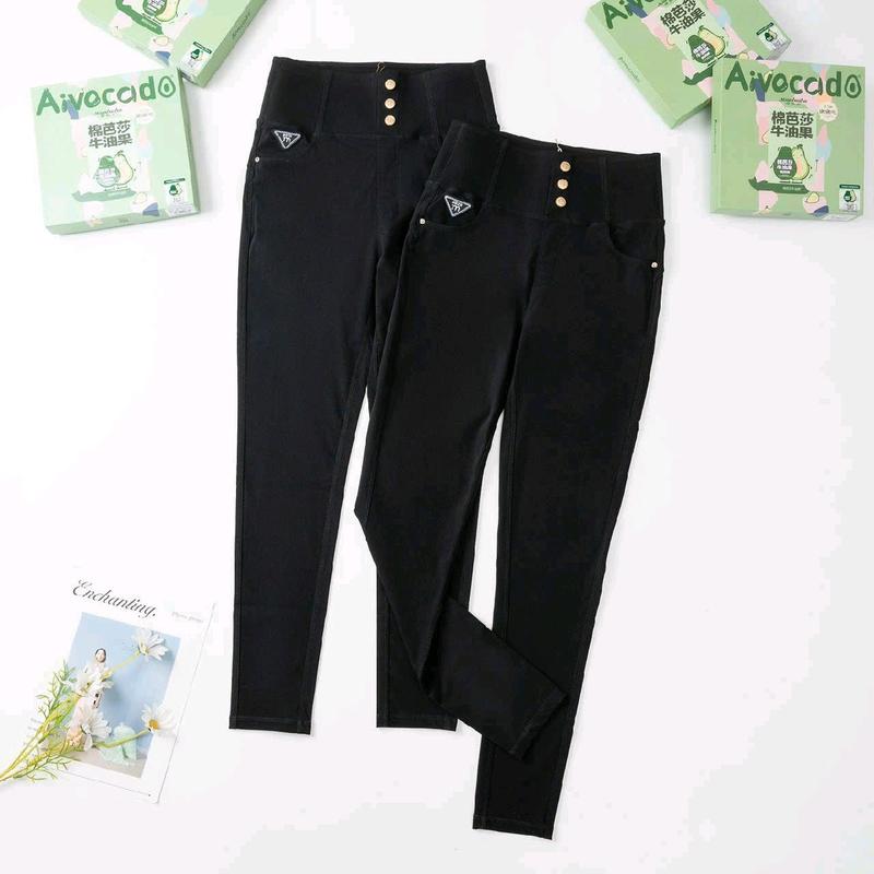 Quần tregging bơ 9131[không lót lông] hàng QC full hộp mẫu mới 2023, chất liệu co giãn thoải mái, cạp cao tạo vòng eo thon gọn, chân thon gọn, nâng mông. Nữ Nhung Legging Pants quần  legging