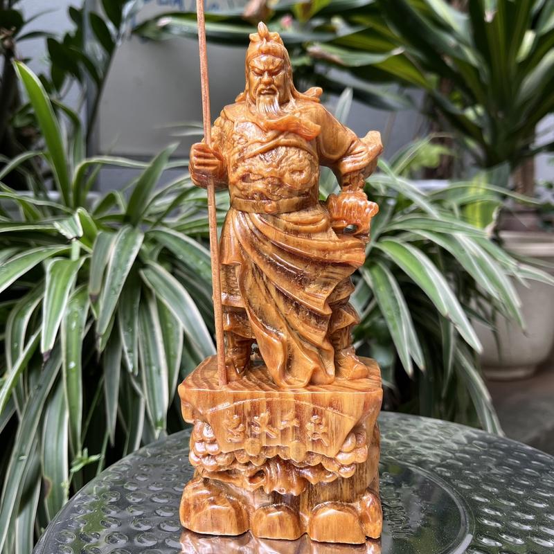 Product Introduction of Tượng quan công gỗ huyết long 7