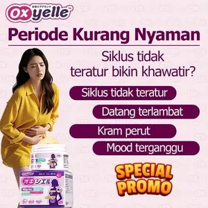 Oxyelle gel hangat teman nyaman hari sensitif